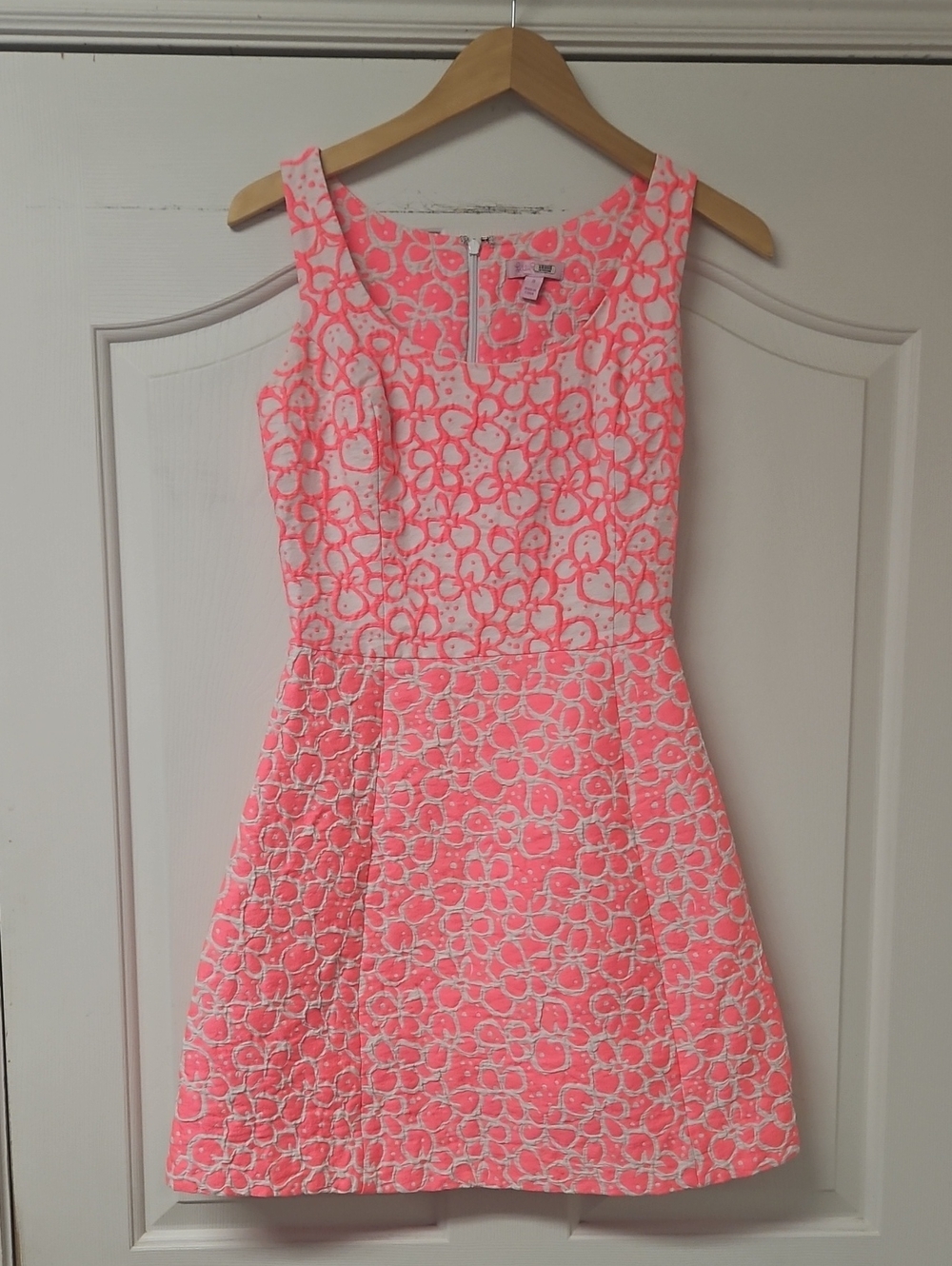 Lily Pulitzer Joslin Pink Floral Fit-and-Flare Dress